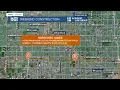 Freeway construction plans for the weekend of April 9-12