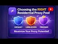 Default Unblocked or Premium FlashProxy IP Pools Breakdown