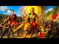 Download Lagu Zombies Attack Los Santos 😱 Durga Devi Saves Shinchan \u0026 Franklin from Zombies | GTA 5 Telugu Story