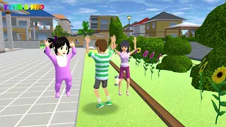 Yuta Mio Panik CCTV Merekam Pesawat di Depan Rumah 😱 | Sakura School Simulator 