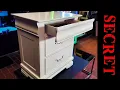 Hidden Drawer Nightstand - Clever Secret Storage Safe