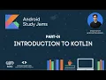 Android Study Jam Part - 01
