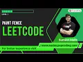 Paint Fence Leetcode Dynamic Programming Explanation with Code