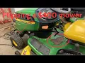 Restoring Flipping a 400 D130 John Deere Lawn Mower Tractor to Like New Complete Rebuild