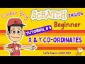 Scratch Tutorial Master X and Y Coordinates for Beginners English