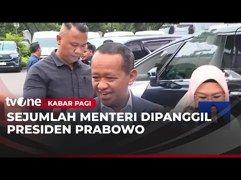 Prabowo Panggil Purbaya hingga Bahlil ke Istana