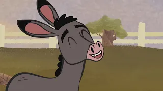 O BURRO IMITANDO O CACHORRO