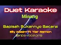 Download Lagu Bapisah bukannyo bacarai. minang duet karaoke. Elly Kasim \u0026 Tiar Ramon #smulekaraoke #karaoke