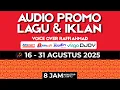 Download Lagu AUDIO PROMO 16-31 AGUSTUS 2025 - NON STOP 8 JAM ( 1 SIFT ) LAGU DAN IKLAN