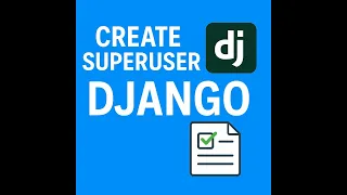 2 - Create Superuser admin panel Task Model in Django
