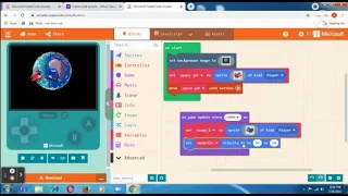 how to make space shooting game on microsoft make code arcade