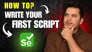How to write Script in Selenium Webdriver First Testcase in Selenium