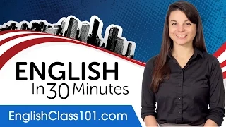 Learn English In 30 Minutes ALL The English Basics You Need 