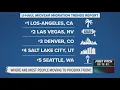 Where are most people moving to Phoenix from