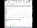 00124 - How To Use The CountA Function To Determine The Last Filled Row And Column Using Microsoft E