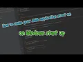 How to Launch your Java application on Windows Startup