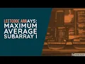 LeetCode Arrays Maximum Average Subarray I