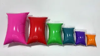 Rainbow Clay Unboxing ASMR | Small to Large Ziploc Bags - Satisfying Sounds (Part 09)