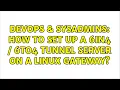 DevOps SysAdmins How to set up a 6in4 6to4 tunnel server on a Linux gateway 2 Solutions