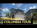 Tour Walkthrough Lennar Homes - Columbia Floorplan