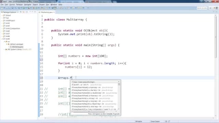 Java Programming 1 - Advanced Array Concepts Part