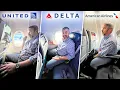 ECONOMY CLASS on THREE Airlines in ONE DAY Which is best