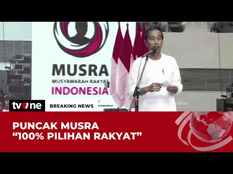 Berapi-api! Ini Isi Pidato Lengkap Jokowi di Musra 2023