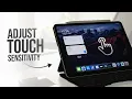 How to Adjust iPad Touch Sensitivity tutorial