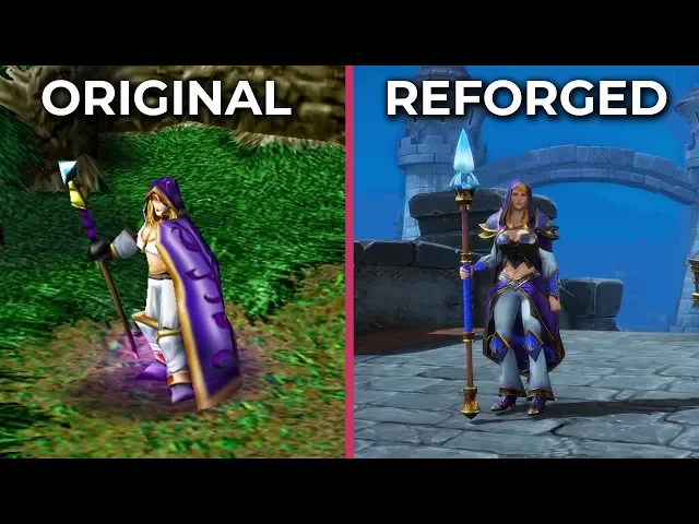 Warcraft 3 – Original vs. Reforged Trailer Graphics Comparison