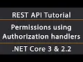 Restricting endpoints with Authorization handlers ASP NET Core 5 REST API Tutorial 19
