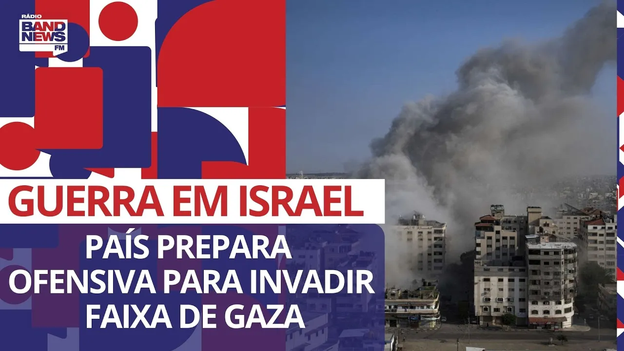 Israel prepara ofensiva terrestre para invadir Faixa de Gaza em dia que deve ser o pior da guerra