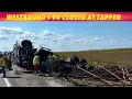 Westbound I-94 Closed At Tappen ND