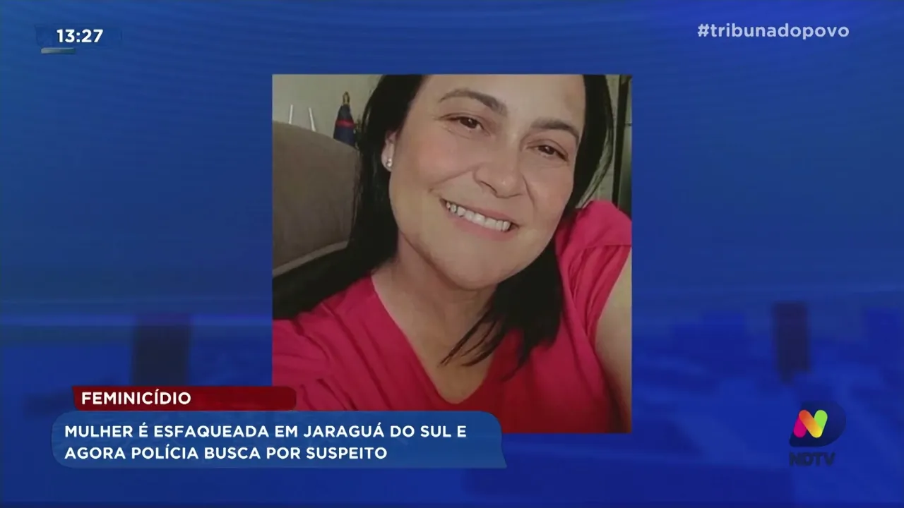 Feminicídio: mulher é esfaqueada em Jaraguá do Sul e agora polícia busca por suspeito