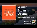 Fredericksburg Winter Storm Special 2025-02-11