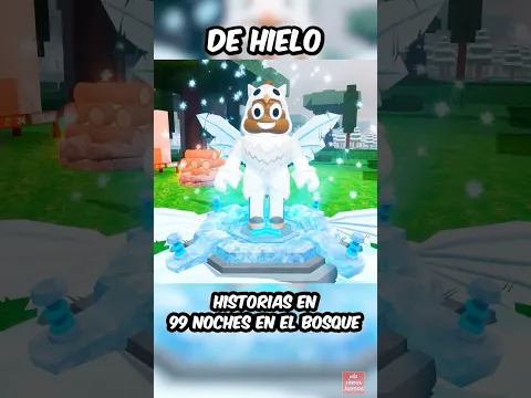 🔥 BIOMA DE NIEVE 2.0 🦉❄️ Arco de hielo y Plumas 99 Noches en el Bosque Roblox #roblox #robloxedit