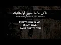 Download Lagu Sherine - Ana Kully Melkak (Egyptian Arabic) Lyrics + Translation - شيرين - أنا كلي ملك