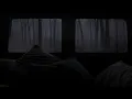 Sleep in car in heavy rain and thunderstorm for rest and sleep | car camping