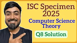 ISC Class 12 Computer Science 2025 Specimen Q8 Java Program - Find LCM Recursively