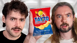 British Man Tries Irish Snacks (Ft. JackSepticEye)