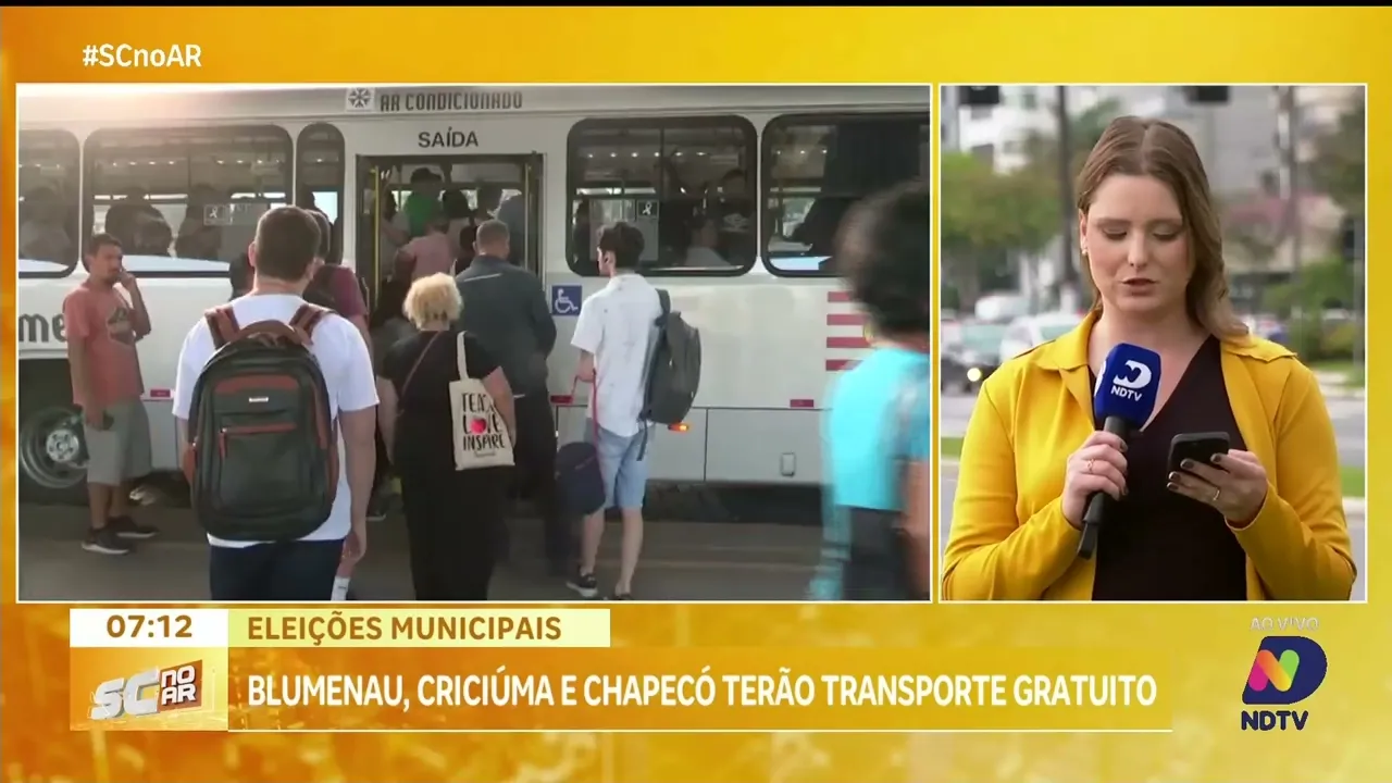 Florianópolis oferece transporte coletivo gratuito no dia das eleições: confira os horários