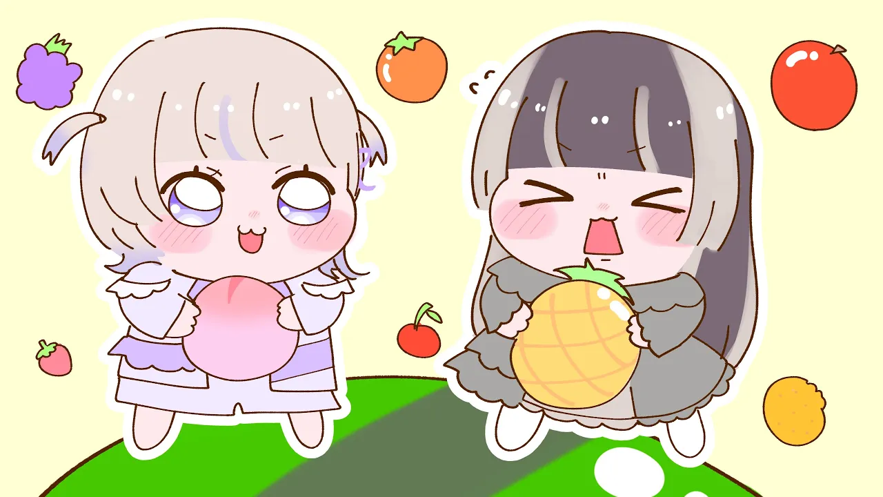 【#らではじフルーツ決戦】21歳拳で組、スイカゲームオフライン対戦【轟はじめ/儒烏風亭らでん】