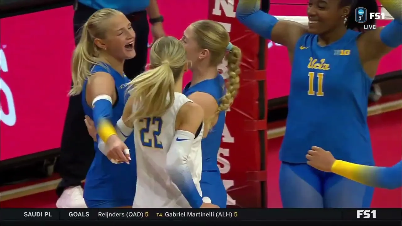 Nebraska vs UCLA | Women Volleyball Oct 22,2026