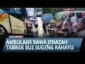 Download Lagu Kronologi Ambulans Bawa Jenazah Tabrak Bus Sugeng Rahayu di Depan Terminal Madiun