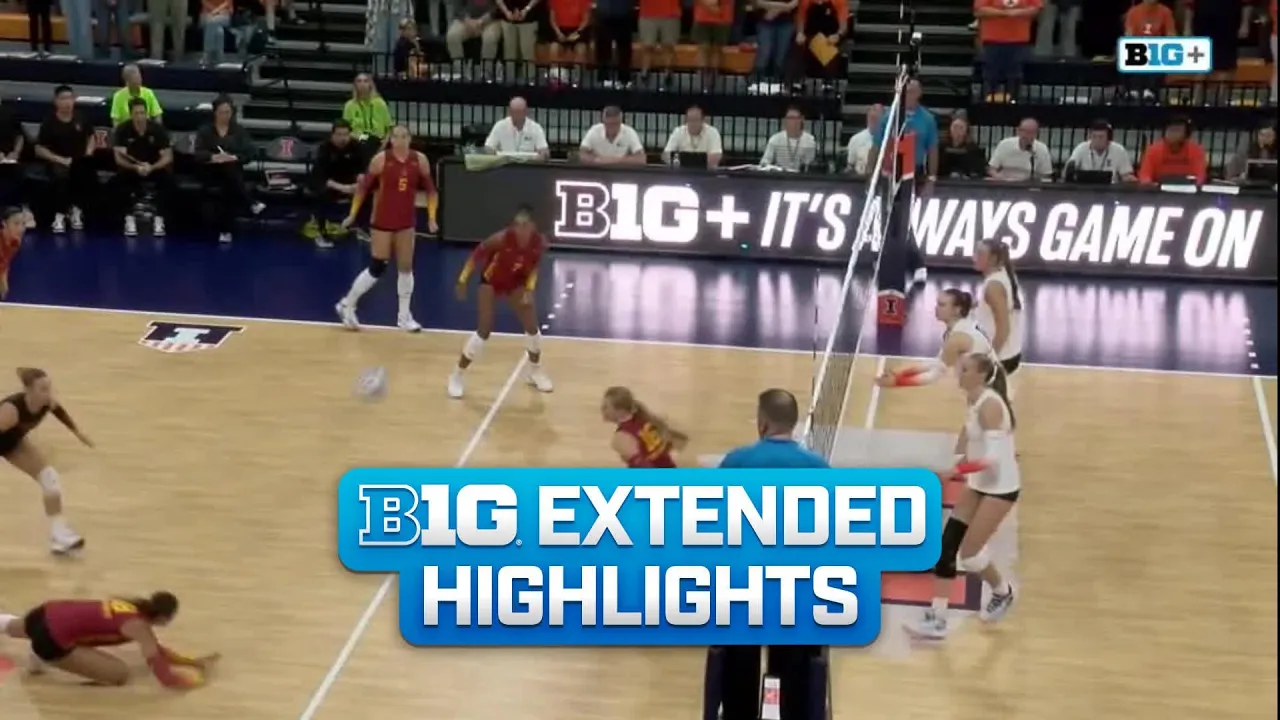 USC at Illinois | Extended Highlights | Big Ten Volleyball | 09/26/2026