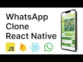 React Native WhatsApp Clone Tutorial - Available now on Udemy