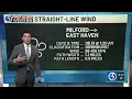 First Alert Weather Extra Wind gusts up to 105 mph caused storm damage from Milford to East Have