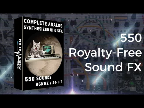 Complete Analog Synthesized SFX & UI - Sound Effects Library Demo by The Chris Alan