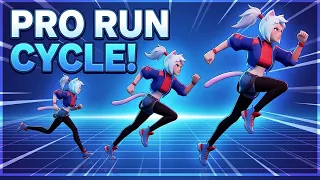 Run Cycle Animation Reference