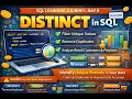 SQL Learning Journey - Day 8 DISTINCT Keyword Explained