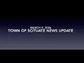Town of Scituate News Update - 03-09-2026